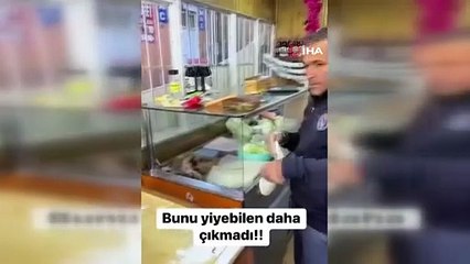 Çiğköfteye deterjan kabıyla sos döken esnafa hem ceza hem kapama