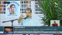 Venezuela, Pres. Maduro calls to respect the sovereignty and self-determination of free peoples