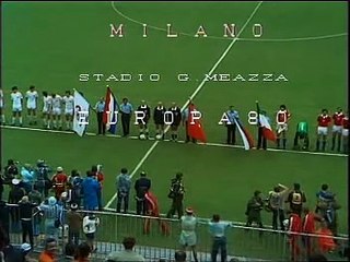 1980 UEFA Euro - Netherlands v. Czechoslovakia