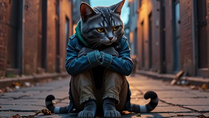 Whisker's Wish.....🥺 A Lonely Cat Who Just Wanted A Friend🥰