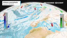 Iminente frente fria deixará chuva nestas regiões de Portugal