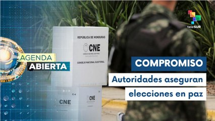 Agenda Abierta 28-11Fuerza armada hondureña garantiza seguridad en comicios