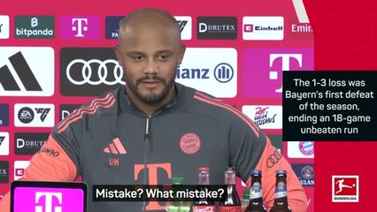 Kompany defends Neuer's 'mistake' against Arsenal