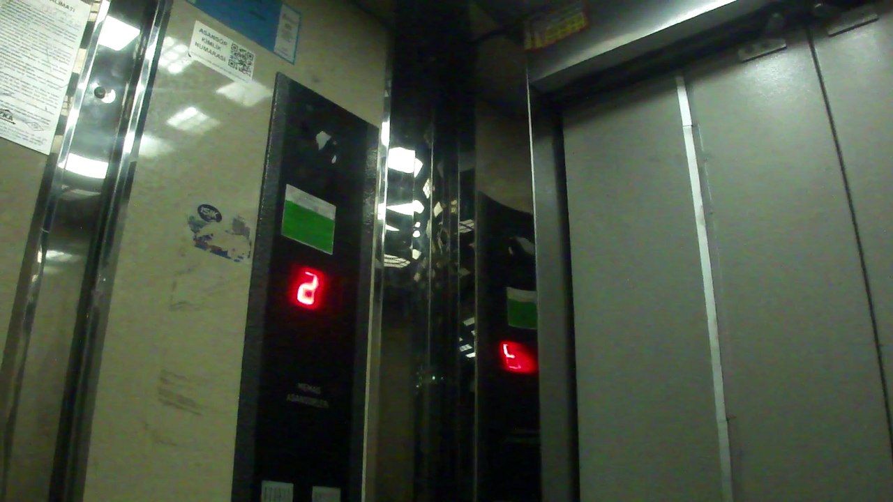 1991s memas elevators (modernized by SAĞLAM) in okumuş apt ümraniye istanbul