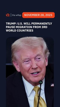 Trump says US will permanently pause migration from 'Third World Countries'