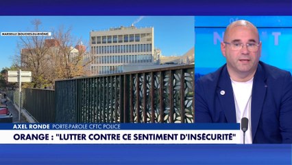 Axel Ronde : «A Marseille, il y a des actes de délinquance concrets»