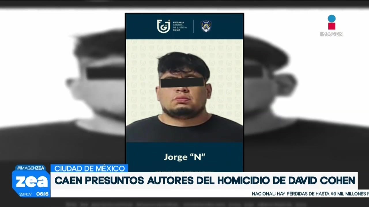Detienen a “El Goofy”, presunto autor intelectual del homicidio de David Cohen