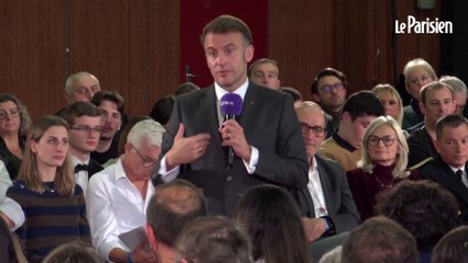 Portable interdit au collège : Emmanuel Macron n’exclut pas de l’élargir « au lycée à la rentrée prochaine »