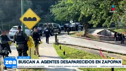 Continúa la búsqueda de los agentes desaparecidos en Zapopan, Jalisco
