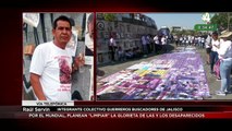 Raúl Servin habla sobre cómo por mundial, planean “limpiar” la glorieta de las y los desaparecidos