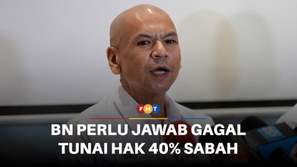 BN perlu jawab gagal tunai hak 40% Sabah, gesa pemimpin GRS