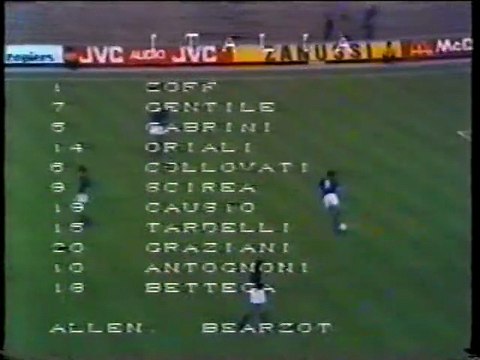 1980 UEFA Euro - Spain v. Italy