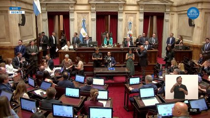 Senado definió que el título María Lorena Villaverde vuelva a comisión de asuntos constitucionales