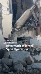 Aftermath of Israeli Syria Operation