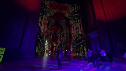 Liverpool Cathedral unveils new festive light show ‘The Gift’