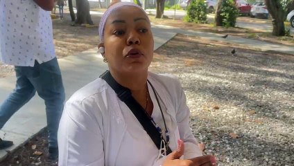 ¡Queremos respuestas!’: el reclamo de las enfermeras del Hospital Infantil Dr. José Manuel Rodríguez Jiménez