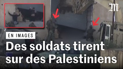 Cisjordanie : les images des soldats israéliens filmés en train de tirer sur deux Palestiniens semblant se rendre
