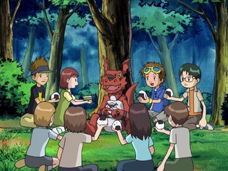 Digimon Tamers 16 Protect The City's Lights! The Digimon's Dangerous Camping Trip