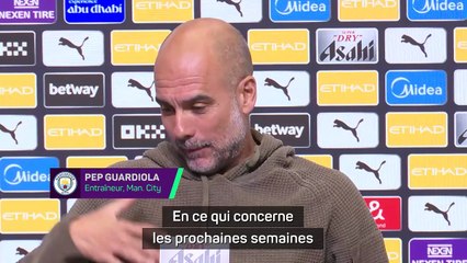 Guardiola : “L’écart est déjà là et Arsenal est très fort, mais nous verrons bien”