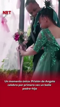 👨‍👧 En la cárcel de #Angola, un evento nunca antes visto conmovió al mundo: un baile padre-hija organizado para reclusos que no habían visto a sus hijas en años… y que jamás habían tenido la oportunidad de compartir un momento así con ellas.