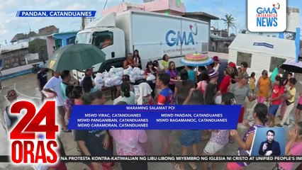 Kapusong Totoo | Tulong sa mga nasalanta ng bagyo | 24 Oras