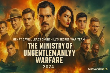 The Ministry of Ungentlemanly Warfare (2024) | Henry Cavill Leads Churchill’s Secret War Team | Cineworld Hub FX