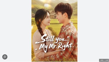 Still you My Mr Right Chinese Drama - English Sub