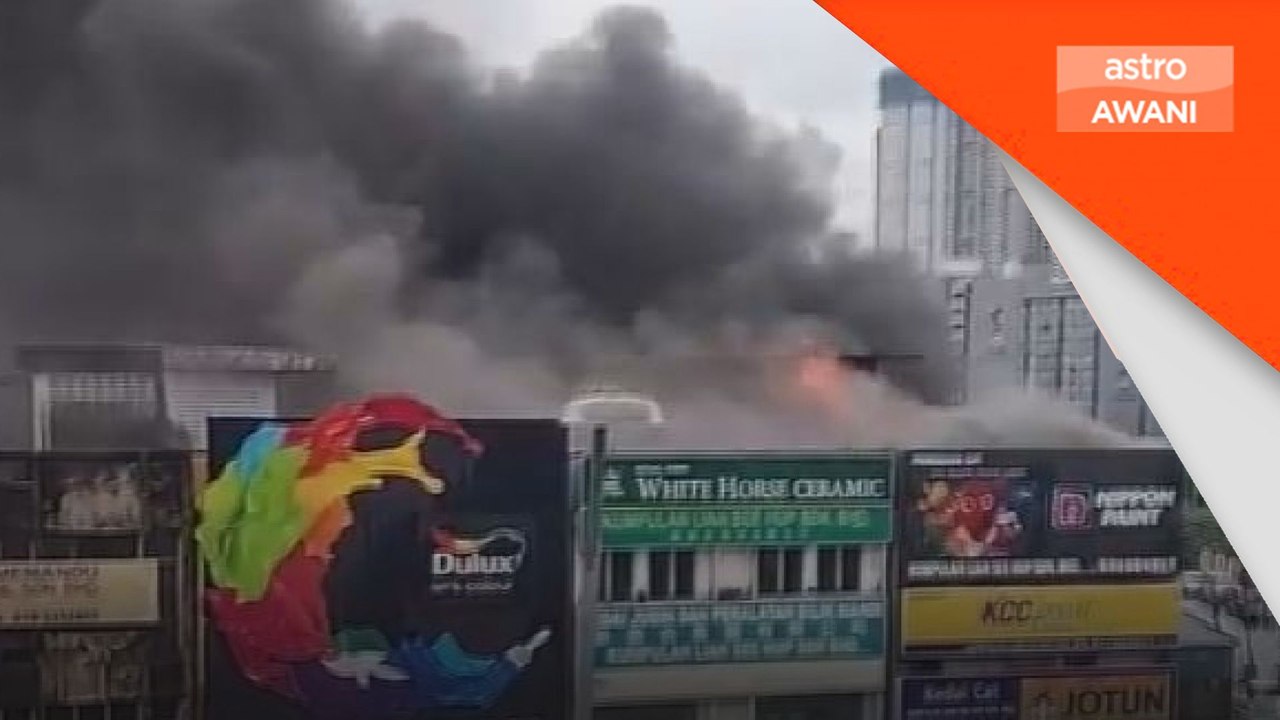 Kedai 'hardware' di Jalan Klang Lama terbakar, punca kejadian dalam siasatan