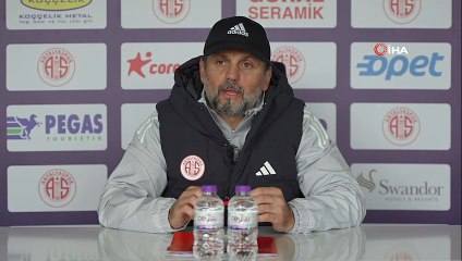 Antalyaspor Teknik Direktörü Erol Bulut müjdeyi verdi: Bu hafta bizimle olacaktır