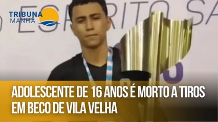 Adolescente de 16 anos é morto a tiros em beco de Vila Velha
