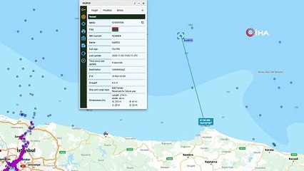 Kandıra açıklarında gemi yangını: Çok sayıda ekip sevk edildi