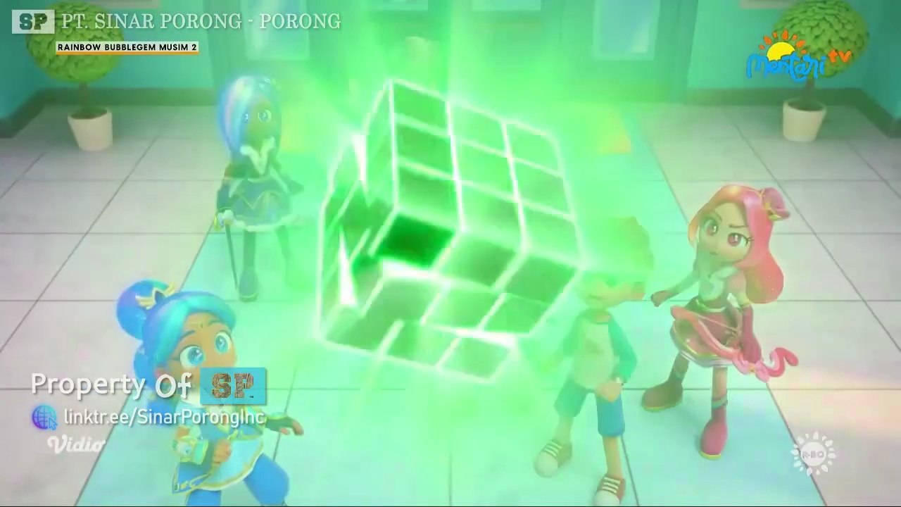 Menghias Lorong | Rainbow Bubblegem Season 2 EP11 | Bahasa Indonesia Mentari TV
