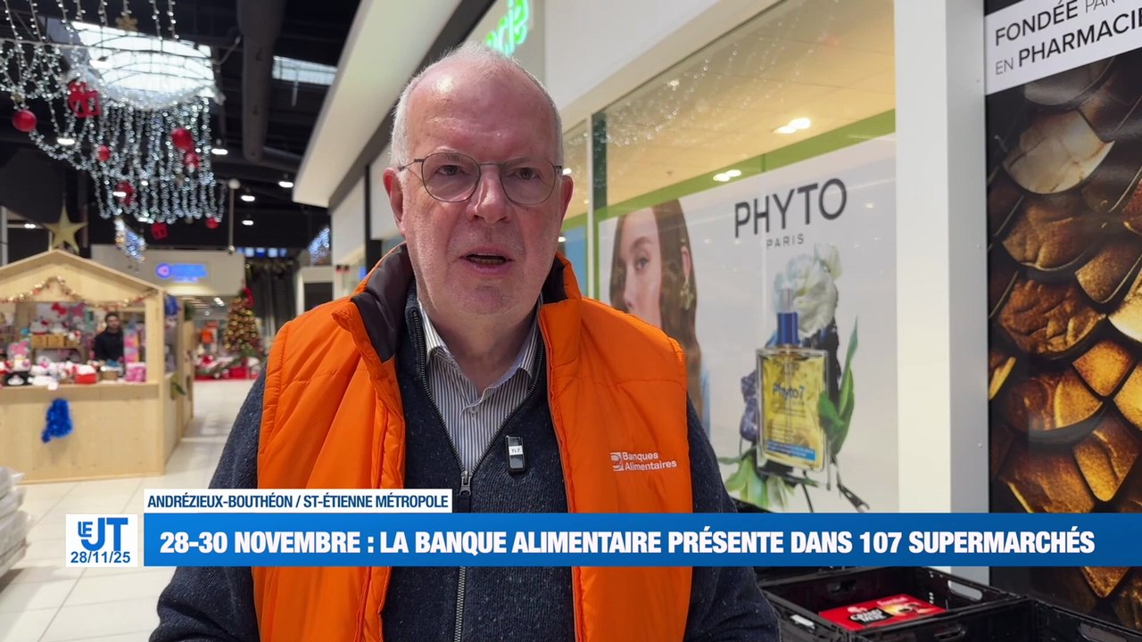 La collecte annuelle de la banque alimentaire débute ce vendredi et pour tout le week-end / Les étudiants de l'Université Jean Monnet bravent le froid pour obtenir une place de parking à tarif réduit / Stanis Wagner lauréat de la 3e édition du concours de