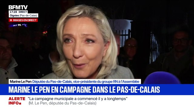 Marine Le Pen: Je pense que nos adversaires devraient s'inquiéter pour la présidentielle de 2027