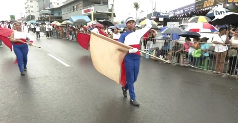 Realizan primer día de desfiles  del 28 de noviembre en La Chorrera