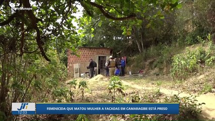 Feminicida que matou mulher a facadas em Camaragibe está preso