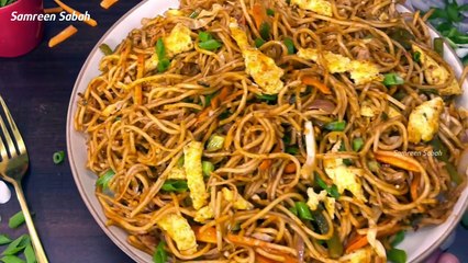 Tasty And Spicy Egg Noodles Recipe｜How To Make Street style Egg Noodles