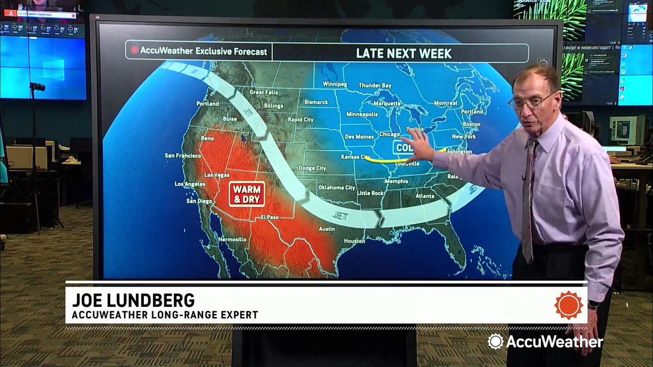 Look ahead: Wintry cold and storms from Midwest to Northeast