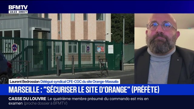 Orange ferme un site à Marseille à cause de l'insécurité: Trois confinements en trois jours, ce n'est pas un incident , assure Laurent Bedrossian, délégué syndical CFE-CGC