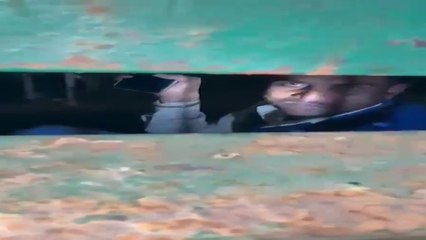 Video: UP man attempts to steal goat, gets trapped overnight in Leopard cage