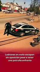 🚨 Dos ladrones armad0s as@ltaron una vidriera en Tijuana y, al salir, se toparon con una patrulla… pero el policía no actuó y los dejó escapar.