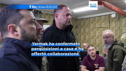 Corruzione: il capo di gabinetto di Zelensky Yermak si dimette. Gli subentra Umerov