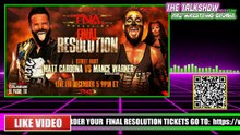 Cardona Challenges Warner to Street Fight at Final Resolution!