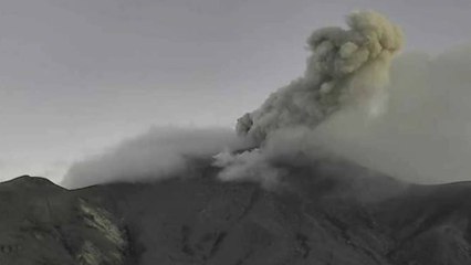Nuevas alertas por el volcán Puracé: hubo caída de ceniza, olor a azufre y aumento de actividad