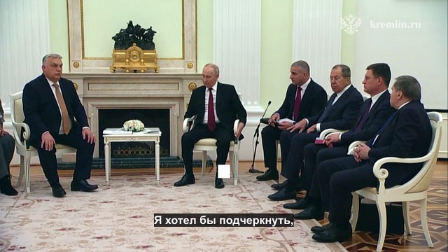 Орбан на встрече с Путиным: Россия - наш главный энергопартнёр