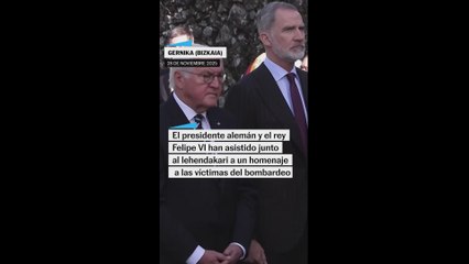 Alemania y España homenajean a las víctimas del bombardeo