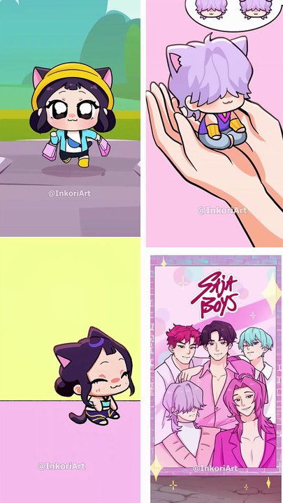 Huntrix x Sajaboys Kpop Demon Hunters💜