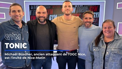 Michaël Büscher invité du nouveau numéro de Gym Tonic