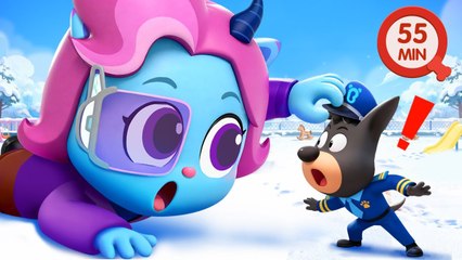 Antini Becomes a Giant! | Good Habits for Kids | Police Cartoon