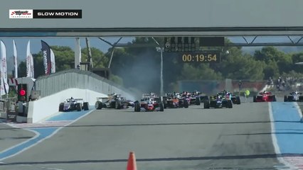 Ultimate Cup Series Formula Cup 2025 Paul Ricard 2 Race 3 Start Valente Depierre Big Crash